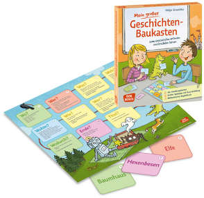 Mein großer Geschichten-Baukasten zum Geschichten erfinden und Erzählen lernen von Gruschka,  Helga