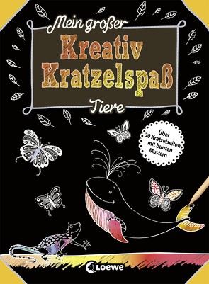 Mein großer Kreativ-Kratzelspaß: Tiere