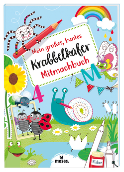 Mein großes, buntes Krabbelkäfer Mitmachbuch von Moses