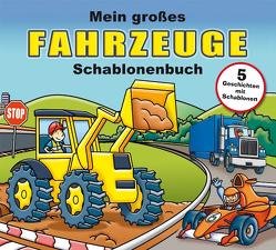 Mein großes Fahrzeuge-Schablonenbuch von Harding,  Niall