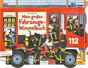 Mein großes Fahrzeuge-Wimmelbuch von Wandrey,  Guido