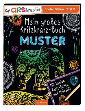 Mein großes Kritzkratz-Buch Muster von Stowell,  Charlotte