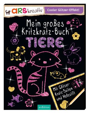 Mein großes Kritzkratz-Buch Tiere von Stowell,  Charlotte