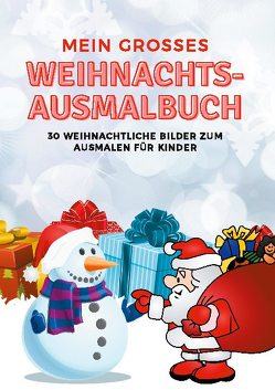 Mein grosses Weihnachts-Ausmalbuch von Bakken,  Sofie