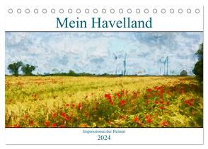 Mein Havelland – Impressionen der Heimat (Tischkalender 2024 DIN A5 quer), CALVENDO Monatskalender von Frost,  Anja