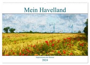 Mein Havelland – Impressionen der Heimat (Wandkalender 2024 DIN A2 quer), CALVENDO Monatskalender von Frost,  Anja