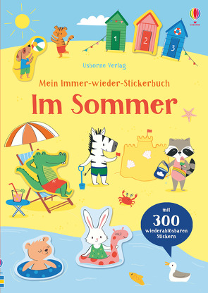 Mein Immer-wieder-Stickerbuch: Im Sommer von Lenzi,  Malu, Watson,  Hannah