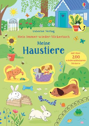 Mein Immer-wieder-Stickerbuch: Meine Haustiere von Lenzi,  Malu, Watson,  Hannah