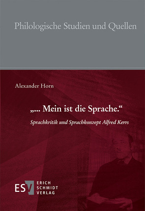 „… Mein ist die Sprache.“ von Horn,  Alexander