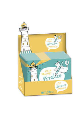 Mein kleines Nordsee-Malbuch (Box) von Hanisch,  Elke