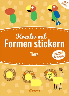 Mein kunterbuntes StickerBastelBuch – Tiere von Pautner,  Norbert