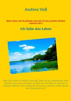 Mein Leben mit Brustkrebs und wie ich das positive Denken erlernte Teil 2 von Voß,  Andrea