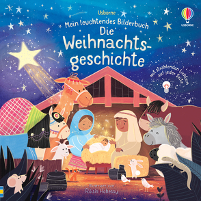 Mein leuchtendes Bilderbuch: Die Weihnachtsgeschichte von Hahessy,  Róisín, Taplin,  Sam