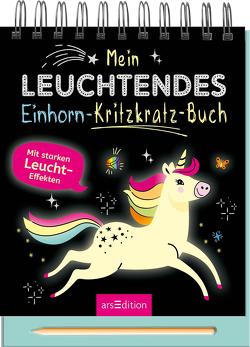 Mein leuchtendes Einhorn-Kritzkratz-Buch