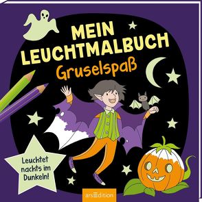 Mein Leuchtmalbuch – Gruselspaß von Metzen,  Isabelle