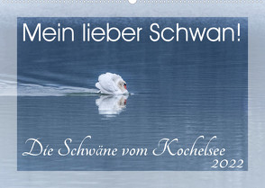 Mein lieber Schwan! Die Schwäne vom Kochelsee. (Wandkalender 2022 DIN A2 quer) von van der Wiel www.kalender-atelier.de,  Irma