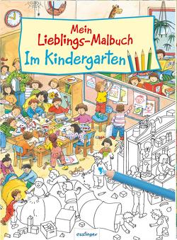 Mein Lieblings-Malbuch – Im Kindergarten von Gekle,  Stefanie, Wandrey,  Guido