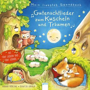 Mein liebstes Soundbuch. Gutenachtlieder zum Kuscheln und Träumen von Gruber,  Denitza, Röhling,  Hanna