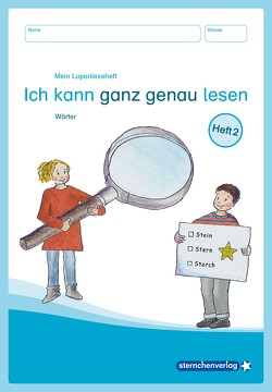 Mein Lupenleseheft 2 – Ich kann ganz genau lesen – von Langhans,  Katrin