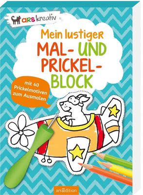 Mein lustiger Mal- und Prickelblock von Schmidt,  Sandra