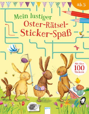 Mein lustiger Oster-Rätsel-Sticker-Spaß von Hughes,  Laura, Luers,  Ina