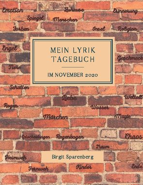 Mein Lyrik Tagebuch von Sparenberg,  Birgit