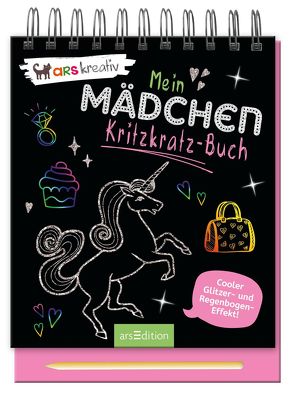 Mein Mädchen-Kritzkratz-Buch von Hensler,  Carolin