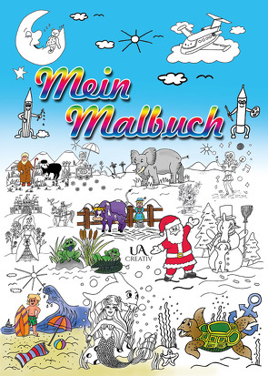 Mein Malbuch von Achtner,  Denis, Achtner,  Ute