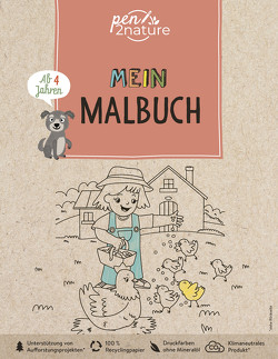 Mein Malbuch Bauernhof. Umweltfreundliches Malen für Kinder ab 4 Jahren von McKelvey,  Lewis