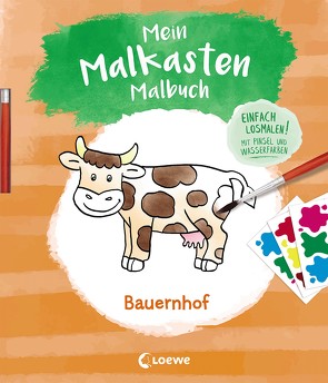 Mein Malkasten-Malbuch – Bauernhof von Penner,  Angelika