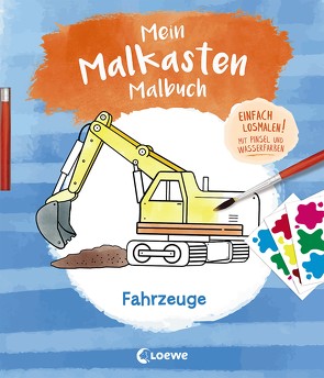 Mein Malkasten-Malbuch – Fahrzeuge von Penner,  Angelika