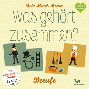 Mein Maxi-Memo – Was gehört zusammen? – Berufe von Merkel,  Daniela