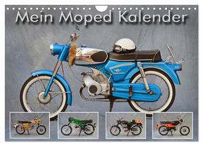 Mein Moped Kalender (Wandkalender 2024 DIN A4 quer), CALVENDO Monatskalender von Laue,  Ingo