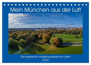 Mein München aus der Luft (Tischkalender 2024 DIN A5 quer), CALVENDO Monatskalender von AllesSuper,  AllesSuper