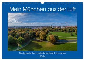 Mein München aus der Luft (Wandkalender 2024 DIN A3 quer), CALVENDO Monatskalender von AllesSuper,  AllesSuper