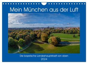 Mein München aus der Luft (Wandkalender 2024 DIN A4 quer), CALVENDO Monatskalender von AllesSuper,  AllesSuper