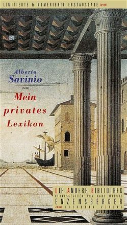 Mein privates Lexikon von Savinio,  Alberto, Wolter,  Christine