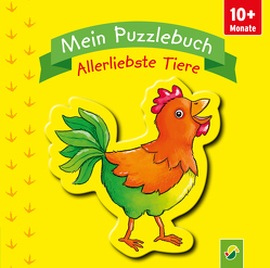 Mein Puzzlebuch Allerliebste Tiere für Kinder ab 10 Monaten