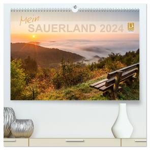 Mein Sauerland (hochwertiger Premium Wandkalender 2024 DIN A2 quer), Kunstdruck in Hochglanz von Bücker,  Heidi