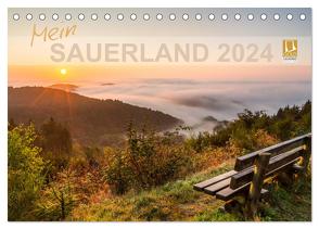 Mein Sauerland (Tischkalender 2024 DIN A5 quer), CALVENDO Monatskalender von Bücker,  Heidi