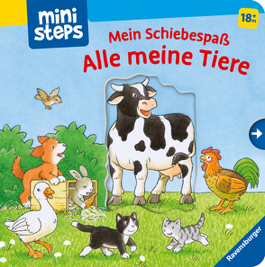 ministeps: Mein Schiebespaß: Alle meine Tiere von Bliesener,  Klaus, Gernhäuser,  Susanne