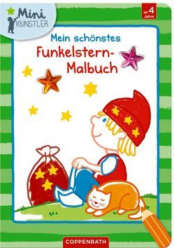 Mein schönstes Funkelstern-Malbuch (Sandmännchen) von Bieber,  Hartmut