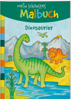 Mein schönstes Malbuch. Dinosaurier von Beurenmeister,  Corina