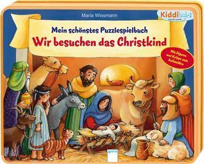 Mein schönstes Puzzlespielbuch – Wir besuchen das Christkind von Wissmann,  Maria