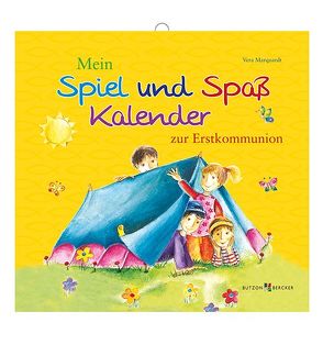 Mein Spiel und Spaß Kalender zur Erstkommunion von Marquardt,  Vera