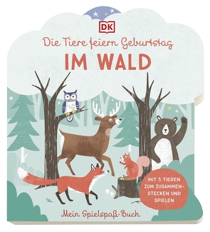 Mein Spielspaß-Buch. Die Tiere feiern Geburtstag im Wald von Bruns,  Elena