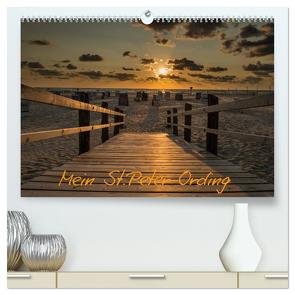 Mein St.Peter-Ording (hochwertiger Premium Wandkalender 2024 DIN A2 quer), Kunstdruck in Hochglanz von Schiller,  Michael