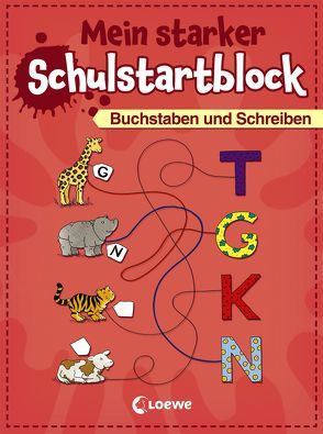 Mein starker Schulstartblock – Buchstaben und Schreiben