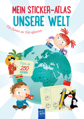 Mein Sticker Atlas – Unsere Welt