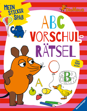 Mein Sticker Spaß Die Maus: ABC Vorschulrätsel